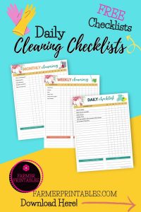 Daily Cleaning Checklist PDF