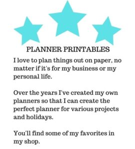 Planner Printables