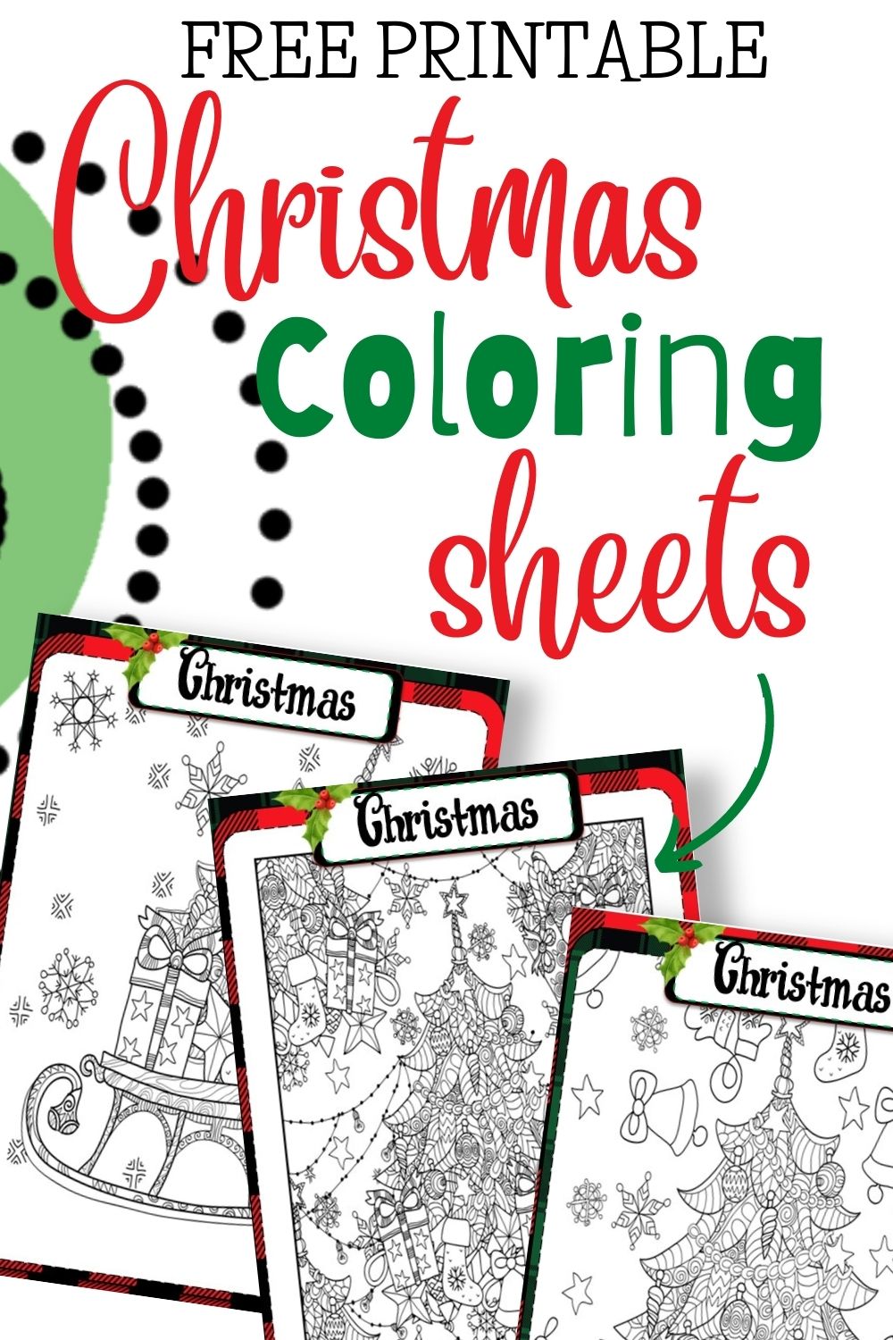 Free Printable Christmas Tree Coloring Sheets