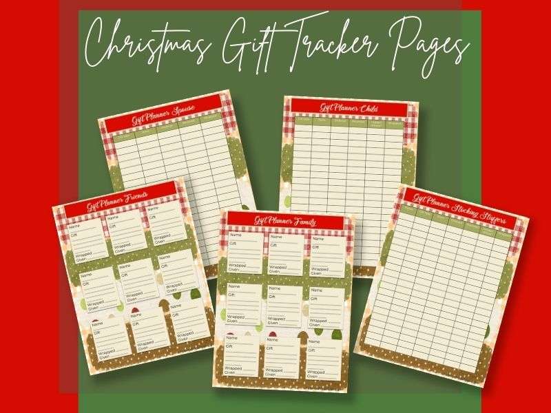 Farmhouse Christmas Planner Printable