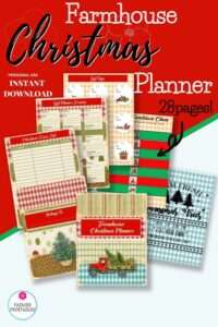 23 Page Farmhouse Christmas Planner
