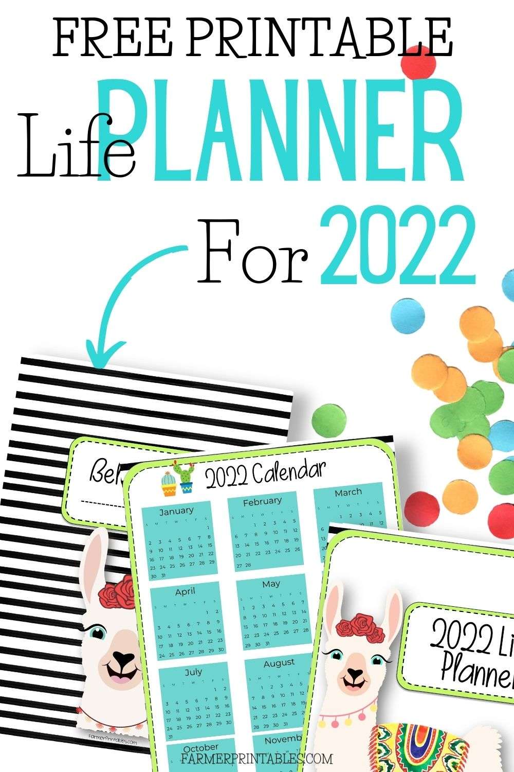 Free Printable Life Planner For 2022