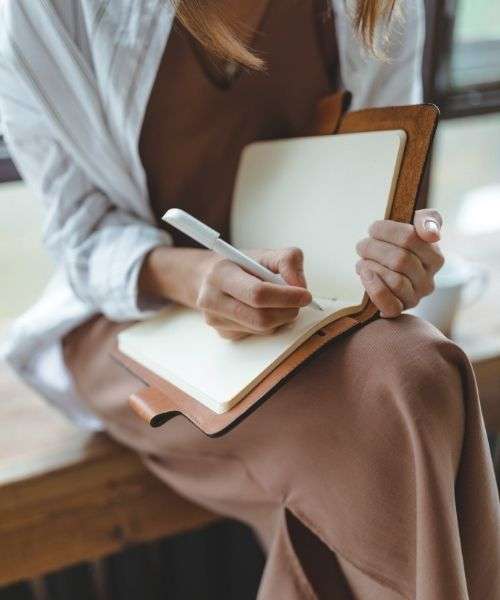 Write Your Feelings In A Journal