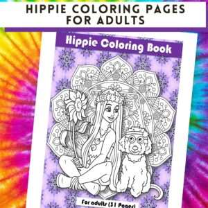 Printable Hippie Coloring Pages For Adults